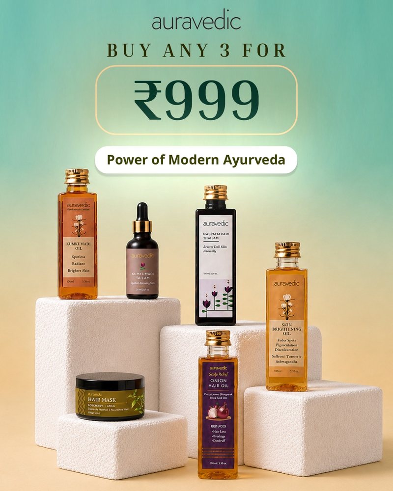 Ayurvedic wellness product range ad creative by Blue Ocean Digital Media, a Mumbai creative and performance marketing agency